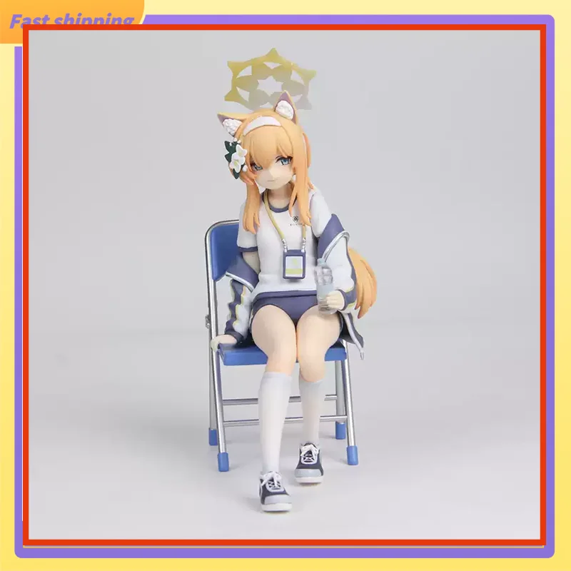 

2025 Blue Archive Iochi Mari Gymnastics Uniform 18cm Sitting Pose Anime Figure Statue Desktop Decoration Gift