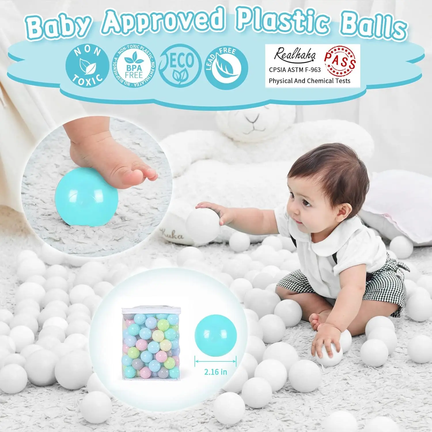 Bola pit bolas 100 verde + cinza + rosa + amarelo + azul jogar bolas de plástico para crianças jogar tenda piscina playhouse cercadinho festa decoração