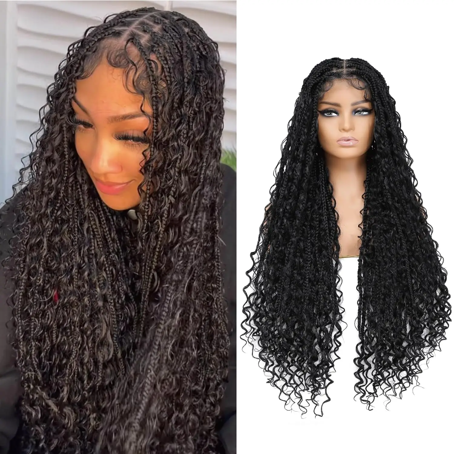 Knotless Braids 36\