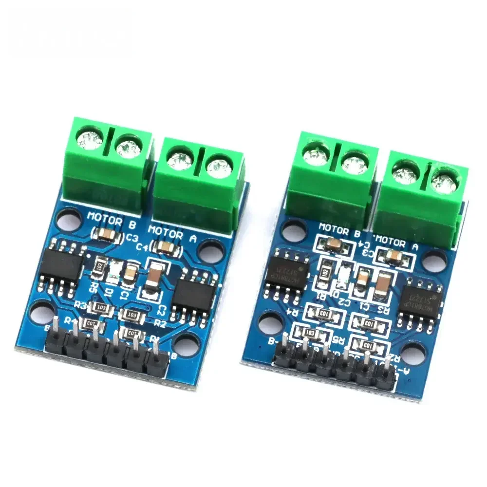 Dual-Channel H-Bridge Module L9110S HG7881 Motor Driver Board - with Overheat Protection for Smart Cars & DIY Robotics