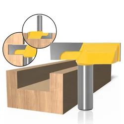 8mm Shank Cleaning Bottom Router Bits for wood 2-1/4
