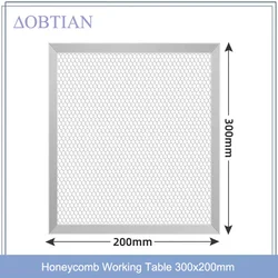 Honeycomb Working Table 300x200x22mm 400x400x22mm Size Board Platform Laser Parts for CO2 Laser Engraver Cutting Machine