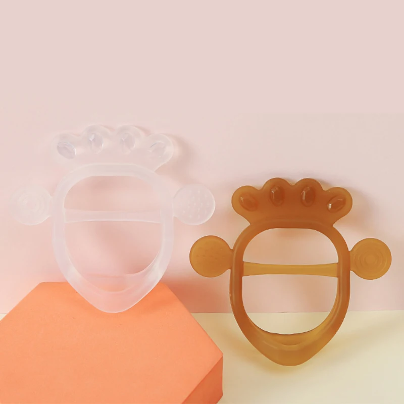 

Silicone Kids Molar Teething Baby Care Teether Gloves Pacifier Newborn Dental Care Durable Child Sucking Fingers Thumb Chew Toys