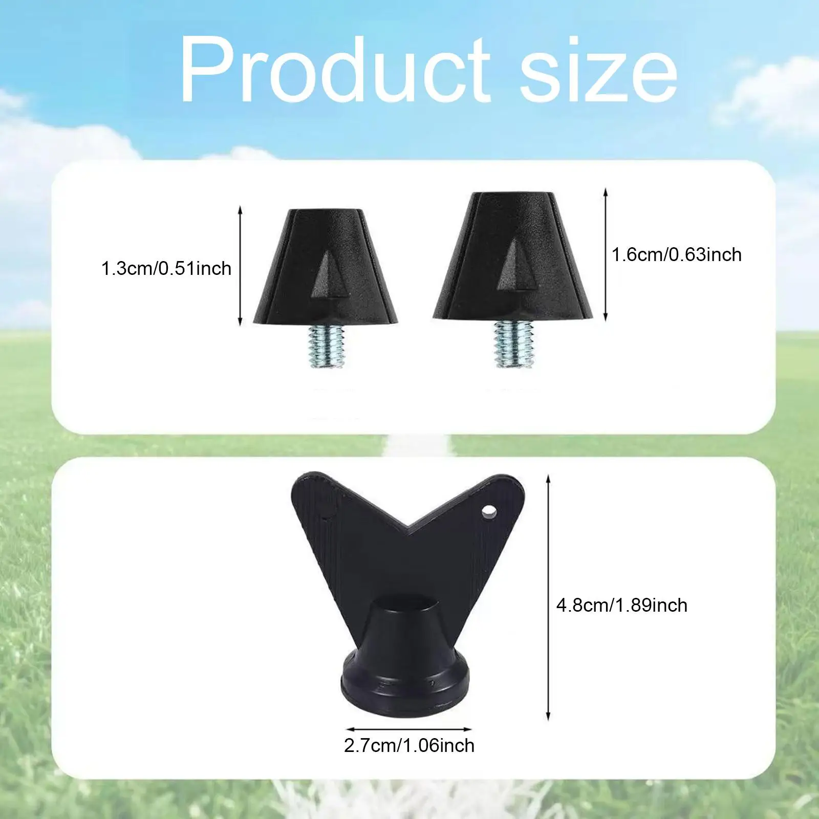 

Professional Football Boot Spike Set Nylon Hardware Running Athletics Shoes Spikes for Football Competition Training