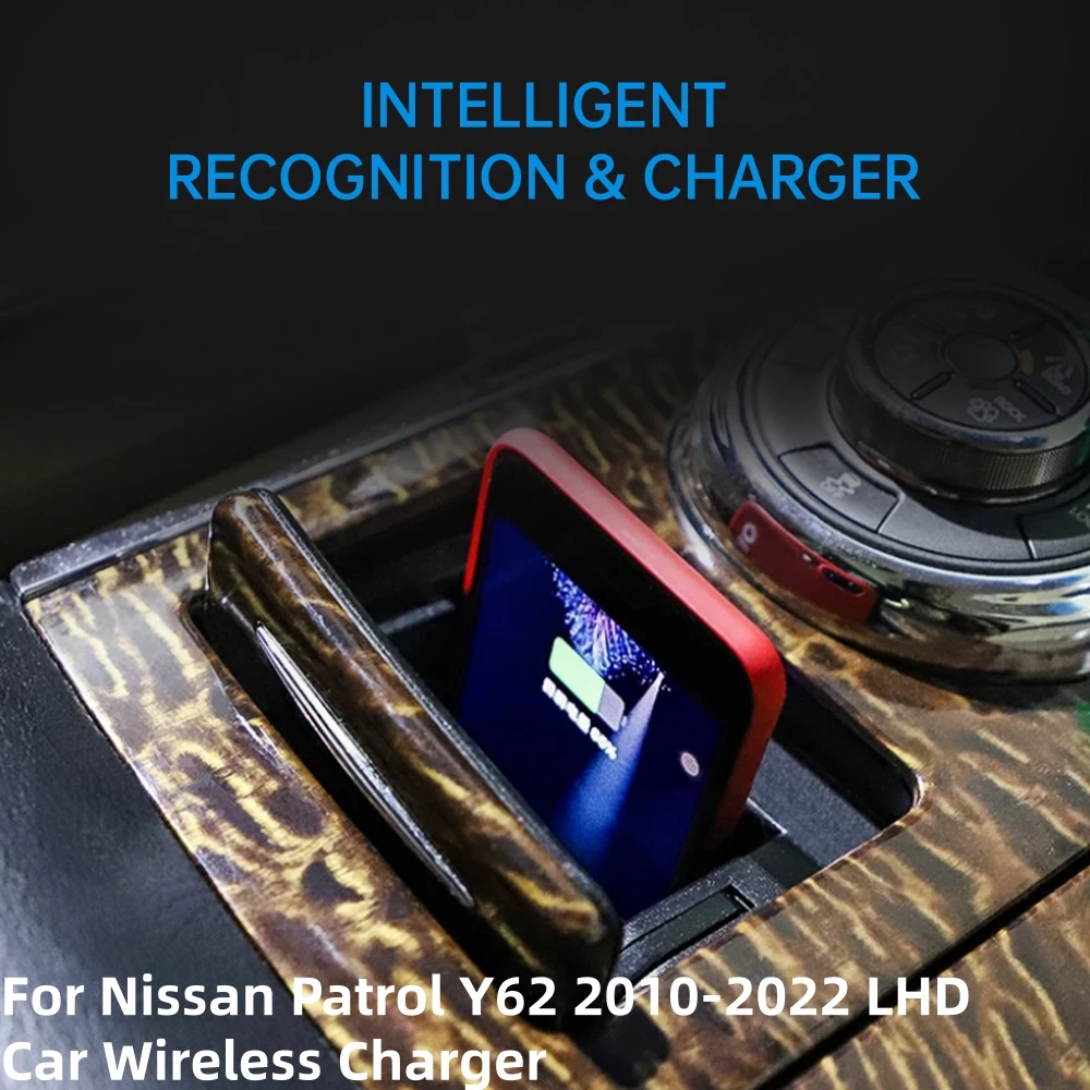 Wireless Phone Charger Pad - Car Wireless Charging Pad for Nissan