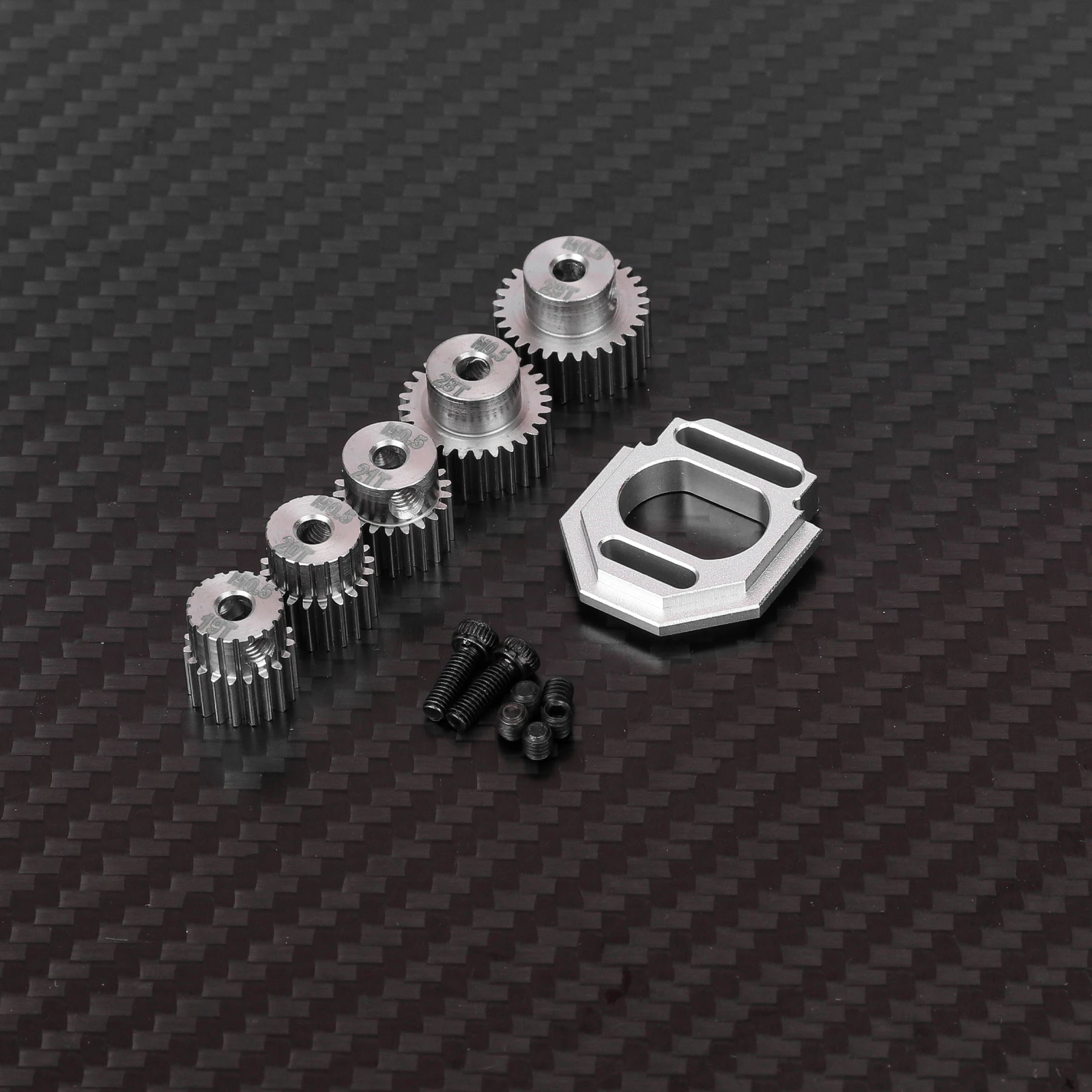 

RCAWD 19T 20T 21T 28T 29T Шестерня двигателя для ARRMA 1/16 MOJAVE GROM 1/14 TYPHON ARA2304 ARA2306 MOD 0,5 ЧПУ 3,2 мм Детали отверстия