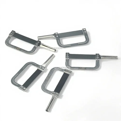 Imagen 2 del producto Sierra dental para espacios entre dientes, sierra interproximal, sierra automática para reducción de esmalte, sierra abierta # 007