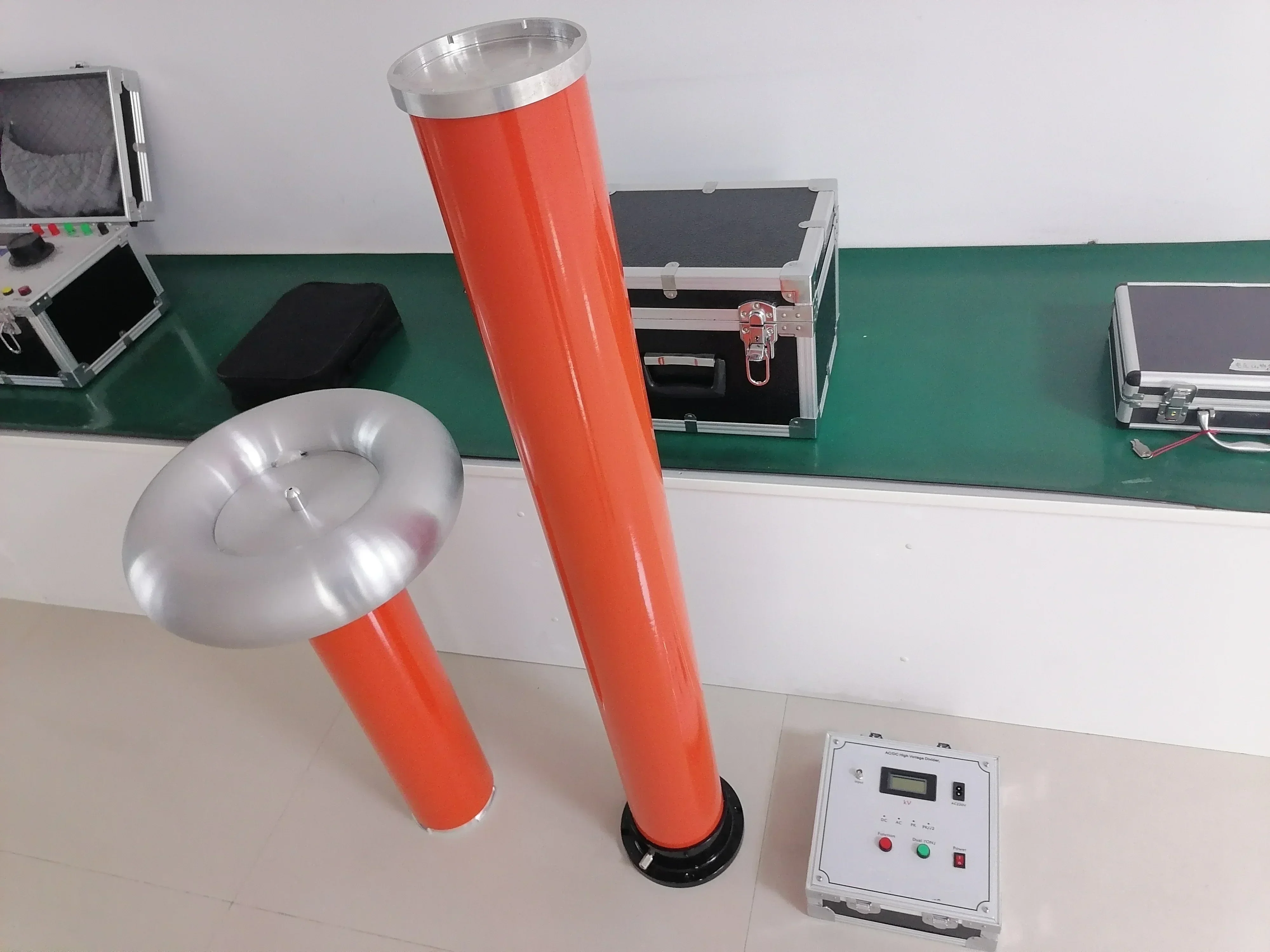 FRC-50kV/ FRC-100kV /FRC-150kV/ FRC-200kV Rezystancja Pojemnościowy Dzielnik FRC Wysokiego Napięcia Częstotliwości AC DC