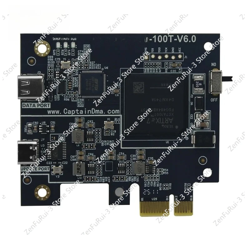 CapDMA 75T-6th/100T-7th Factory Firmware DMA Board for Artix-7 FPGA Speedy Processor Direct Memory Access Board