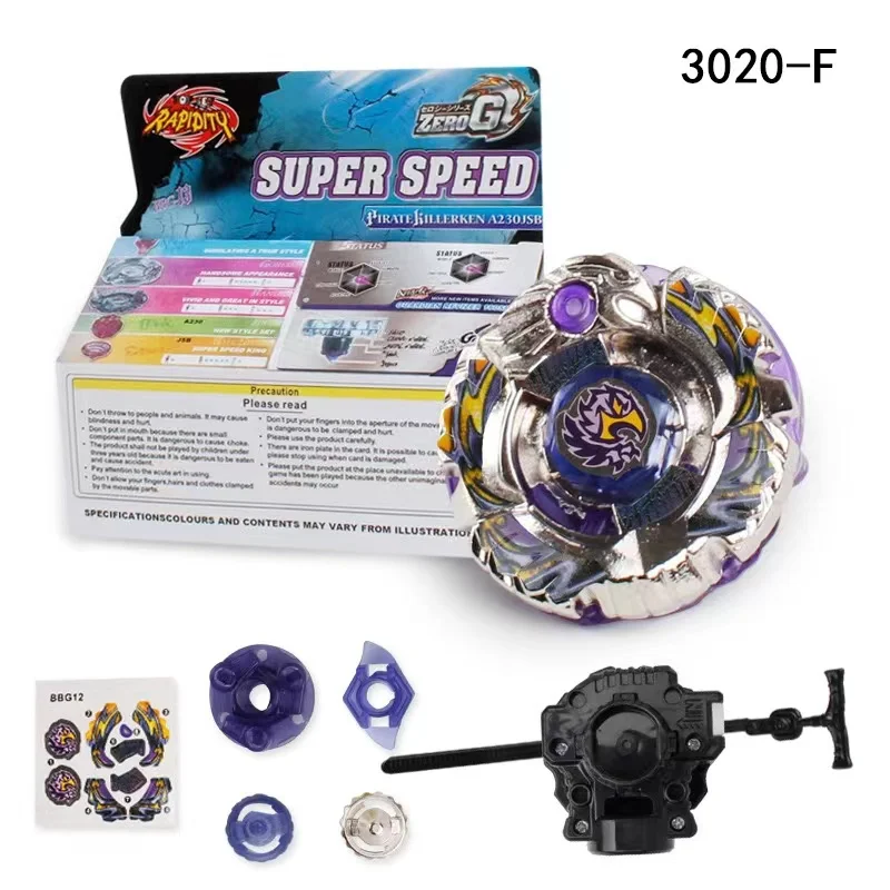 B-X TOUPIE BURST BEYBLADE Spinning Top  ZERO-G BBG08  PIRATES Orochi OROJYA Oroja SHOGUN STEEL