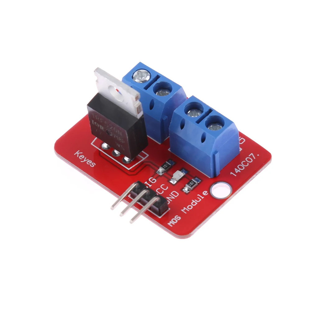 IRF520 MOS Driver Module 0-24V Top Mosfet Knop Driver Module voor Arduino MCU ARM Raspberry Pie