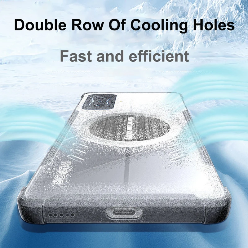 For Xiaomi Poco F4 GT Case F4GT Aluminum Alloy Heat Dissipation Shell Redmi K50 Gaming Graphene Cooling Cover K50Game K50 Pro