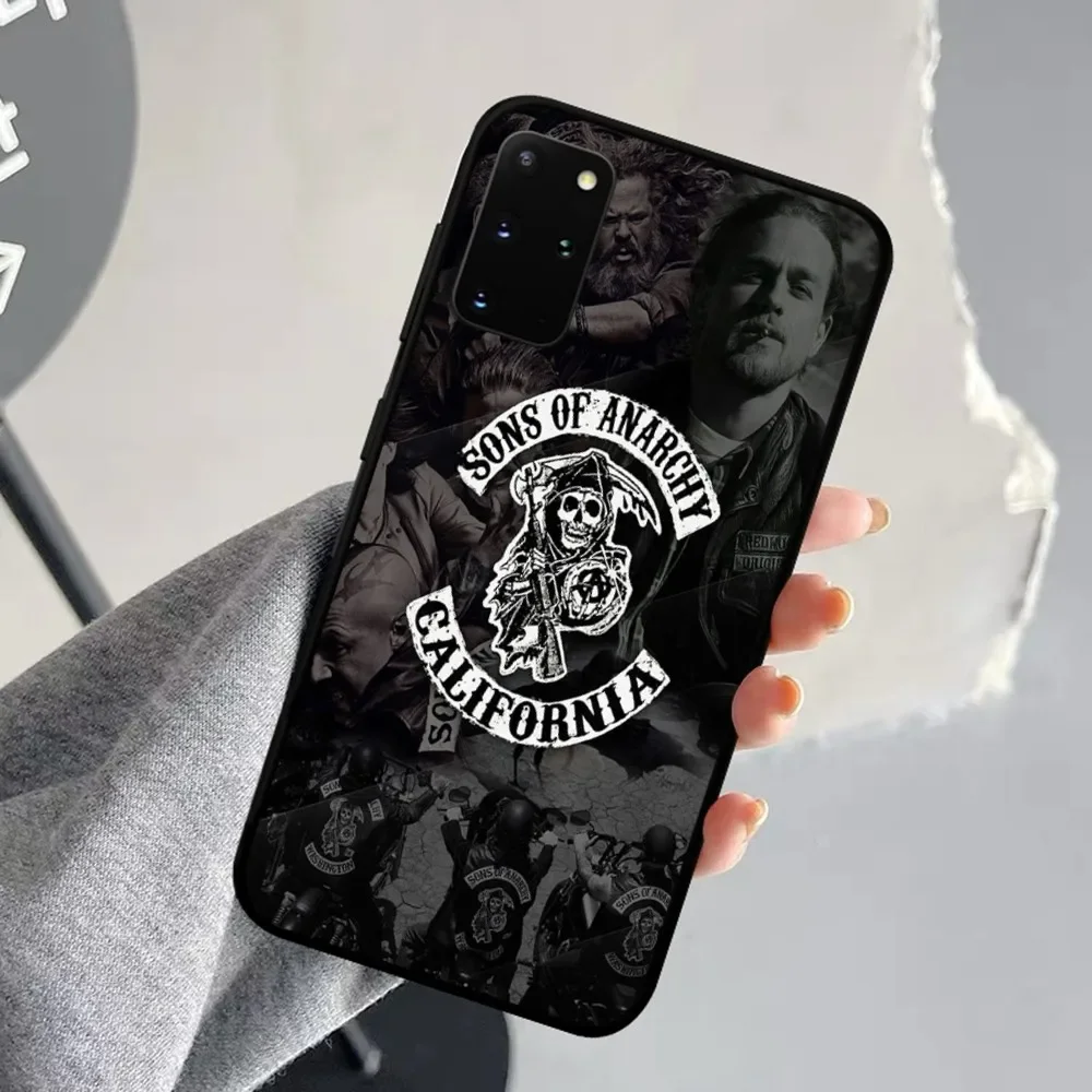 Sons of Anarchy Phone Case For Samsung S 9 10 20 21 22 23 30 23 24 plus lite Ultra FE S10lite Fundas