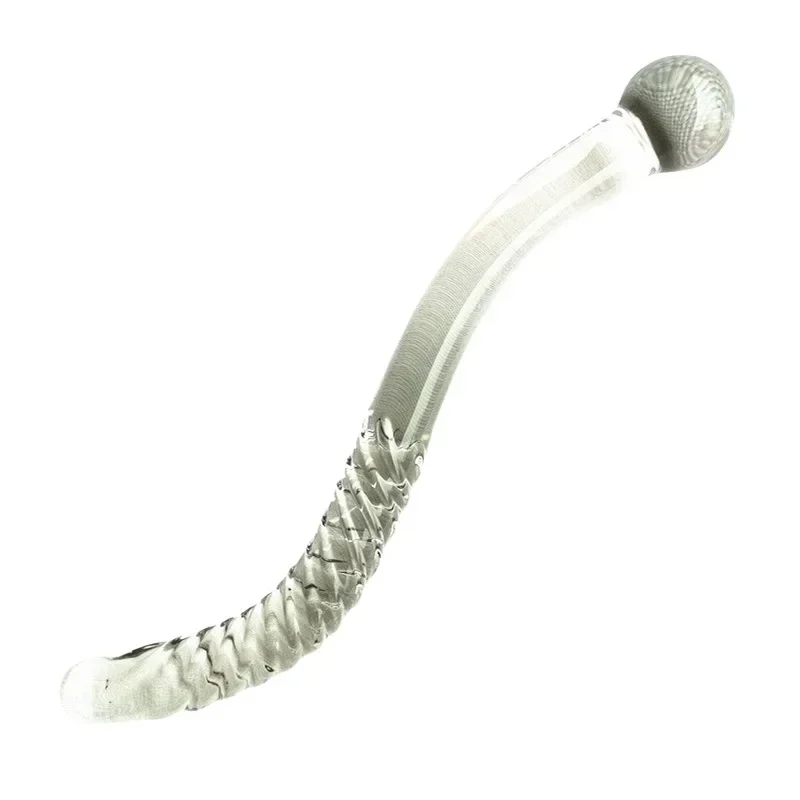 Dildo Vagina Ass Stimulate Masturbator Glass Anal Dildo Prostate Massager Crystal Glass Vaginal Butt Plug Sex Toys for Women men
