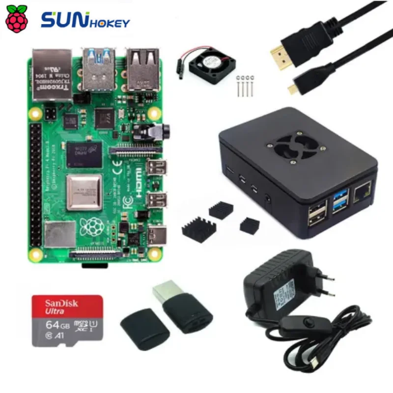Original High Quality Developm - Raspberry Pi 4 8Gb Ram Kit review and price