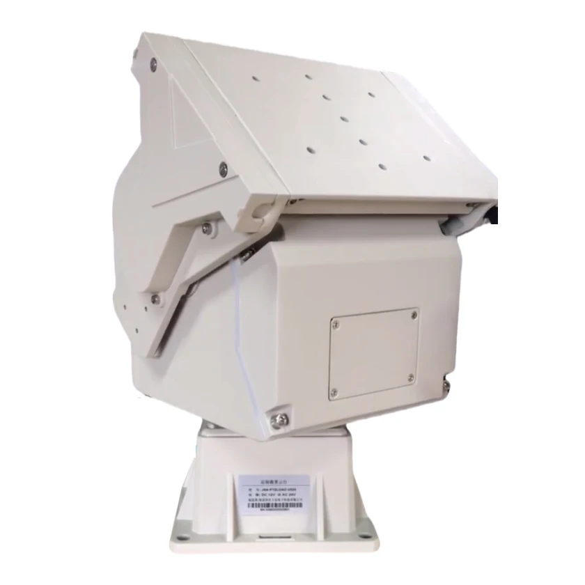 15~20Kg medium-duty pan tilt head,RS485 interface, worm gear transmission,support Pelco PTZ protocol and power-off self-locking