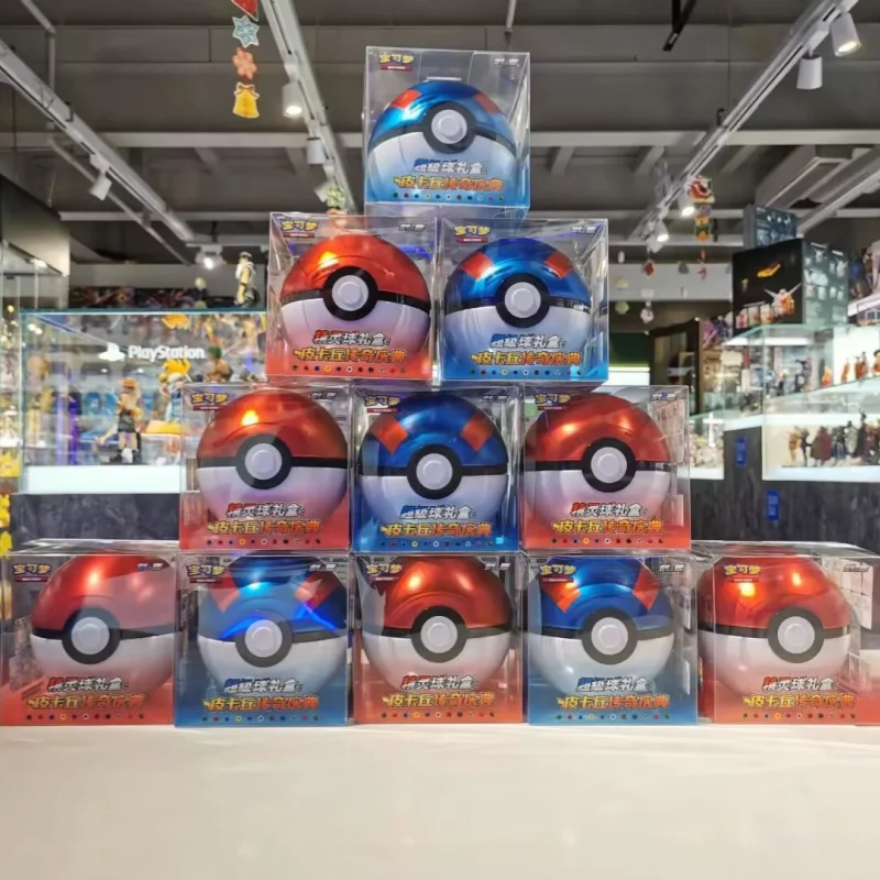 

Genuine Pokemon Ptcg Card 5.0 Poke Ball Gift Box Simplified Chinese version Probability Of Obtaining Rare Collection Card
