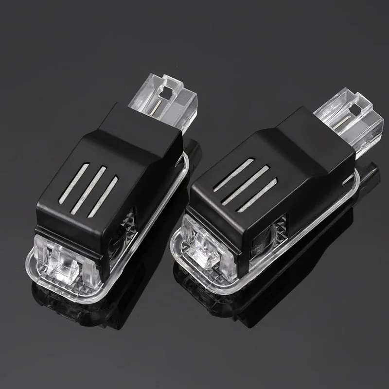 1/2PCS Car Wireless Door Led Welcome Light Projection Lamp Light For Audi A4 B5 B6 B7 B8 A1 A3 A6 A5 A7 A8 Q3 Q5 Q7 TT sticker view 4