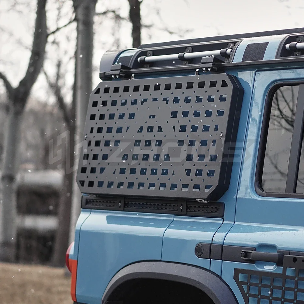 Zhous Design 4X4 Offroad Aluminum Alloy Car Side Window Expansion Molle Panel Plate Kit for Ineos Grenadier