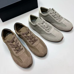 Maxducti Sneakers traspiranti e leggere scarpe Patchwork Vintage Flat Shoes Nordic minimalism Training Sneaker Shoes Women