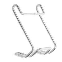 Stainless Steel Razor Holder Wall Mounted Bathroom Organizer for Toothbrushes Hair Tools No Drill Space Saving Gold Color