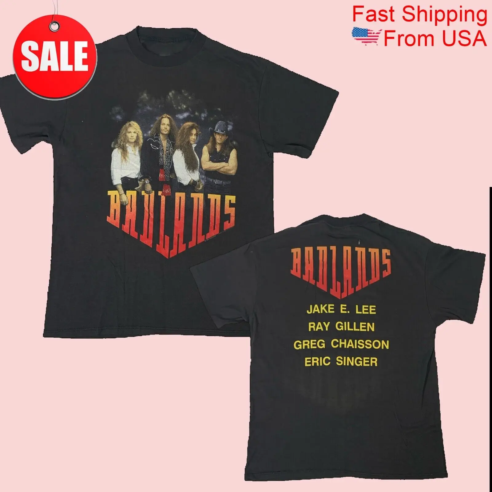 

Новый подарок для фанатов Badlands, унисекс, S-5XL Shirt 1LU540