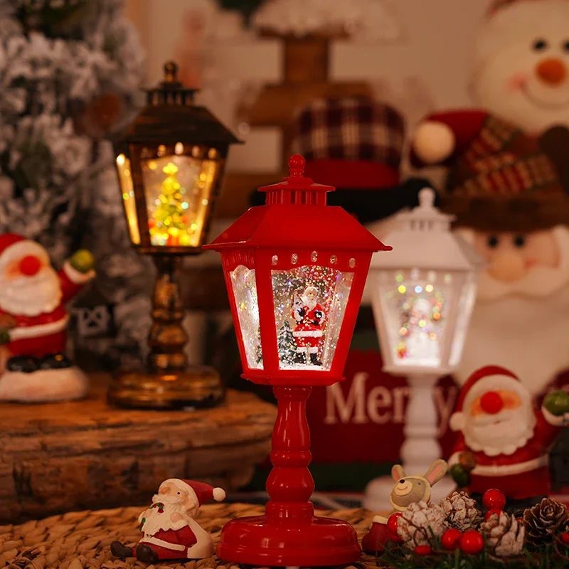 Christmas Decorations Wind Light Light Up Children's Room Music Small Night Light Creative Display Christmas and New Year Gift