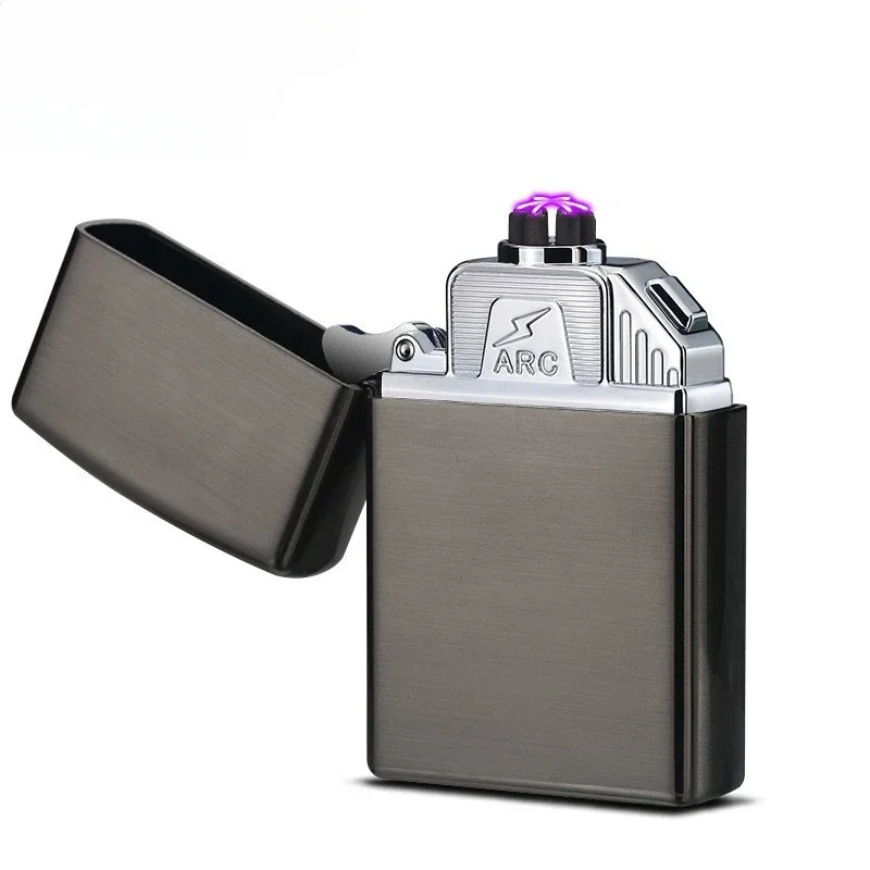 Portable Outdoor Smart Arc Pulse Electronic Lighter Plasma USB Rechargeable Windproof Lighter Smoking Candle Kitchen Accessorie - Image 6