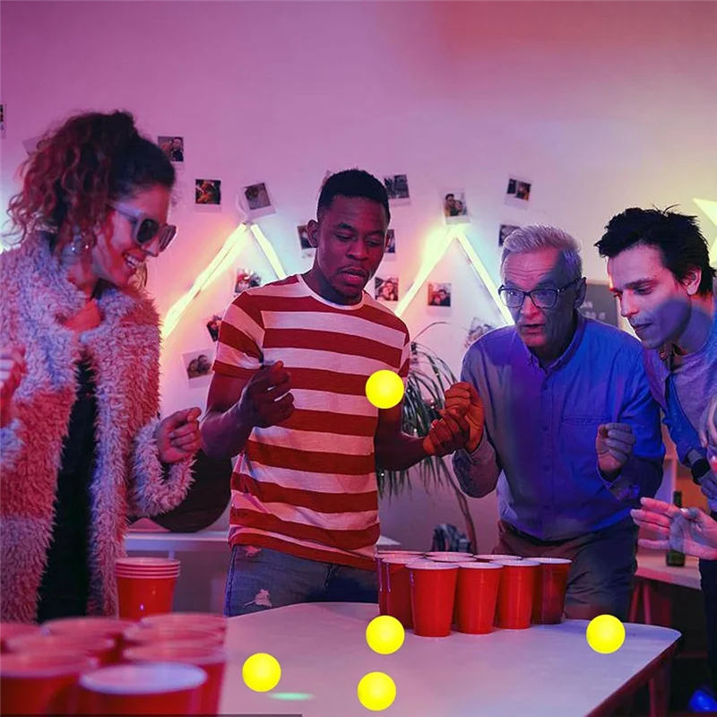 

A18E-Ping Pong Ball 40Mm Kids Entertainment Table Tennis Ball,DIY Game Fun Art And Learning Activity (50Pcs)