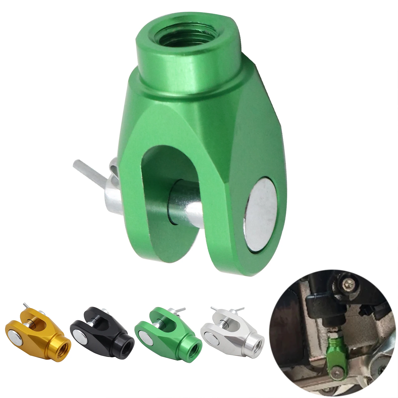 

Motorcycle CNC Rear Brake Clevis For KAWASAKI KX65 KX250 KX250F KX450F KX250X KX450X KLX300R KLX450R KX KXF RMZ250 KFX450R
