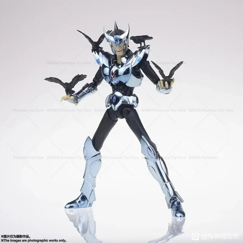 In Stock CS Crow Cloth Myth Saint Seiya EX Corvus Action Figures Alloy Toys Action Figures Collectible Toys