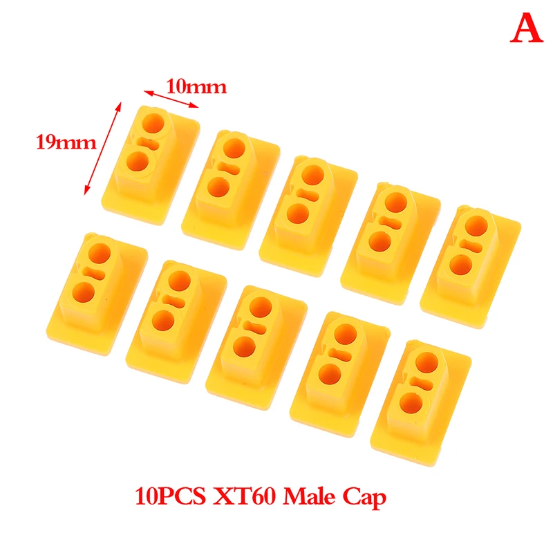10 pz XT60 XT90 T spina maschio femmina connettori proiettile spina custodia di protezione PVC cappuccio antipolvere per RC Drone