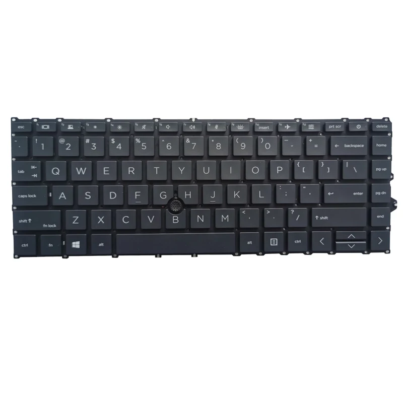 New For HP 840 G7 745 G7 Laptop US Keyboard With Pointing Stick With Backlight NO Frame