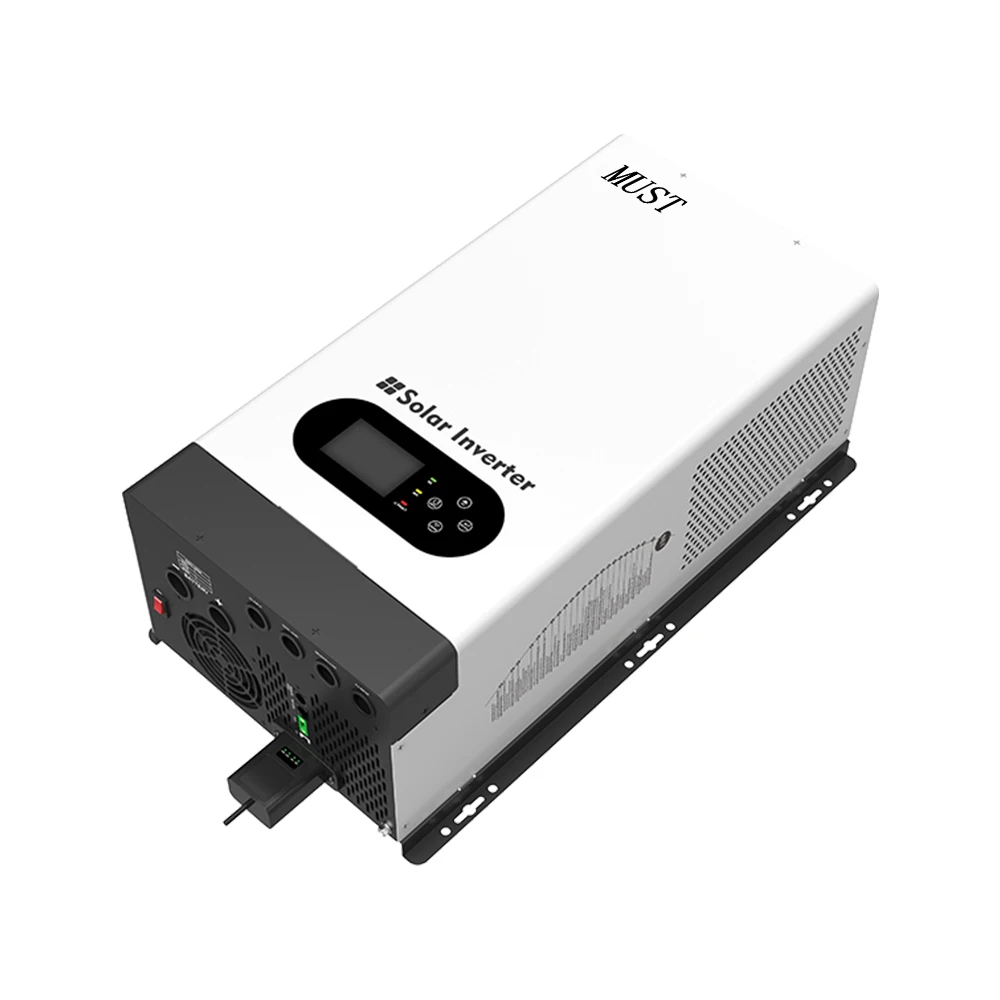 MUST PV2900 HP Low Frequency Solar Inverter 1kw 240V Pure Sine Wave with 80A MPPT Charger & BMS for Home