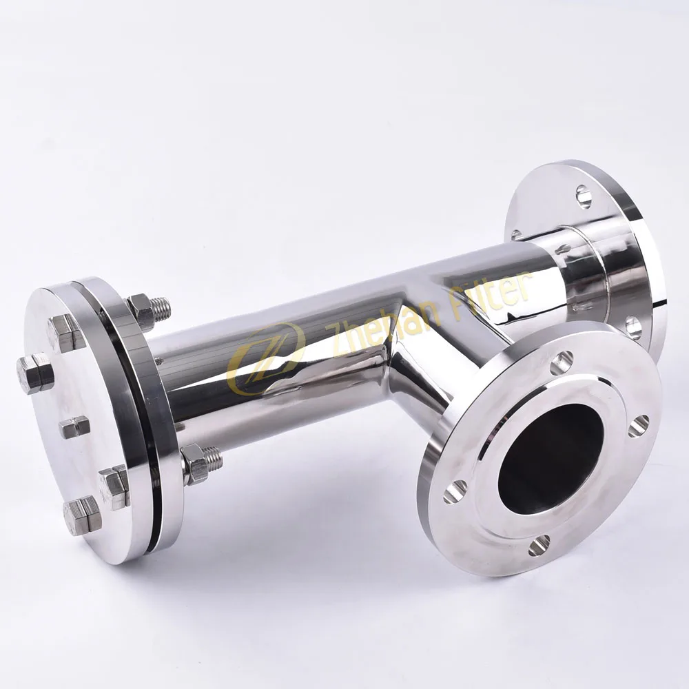 

Beverage/yogurt Industry High Efficiency Sanitary Food Grade Stainless Steel CIP System Y Strainer/Filter