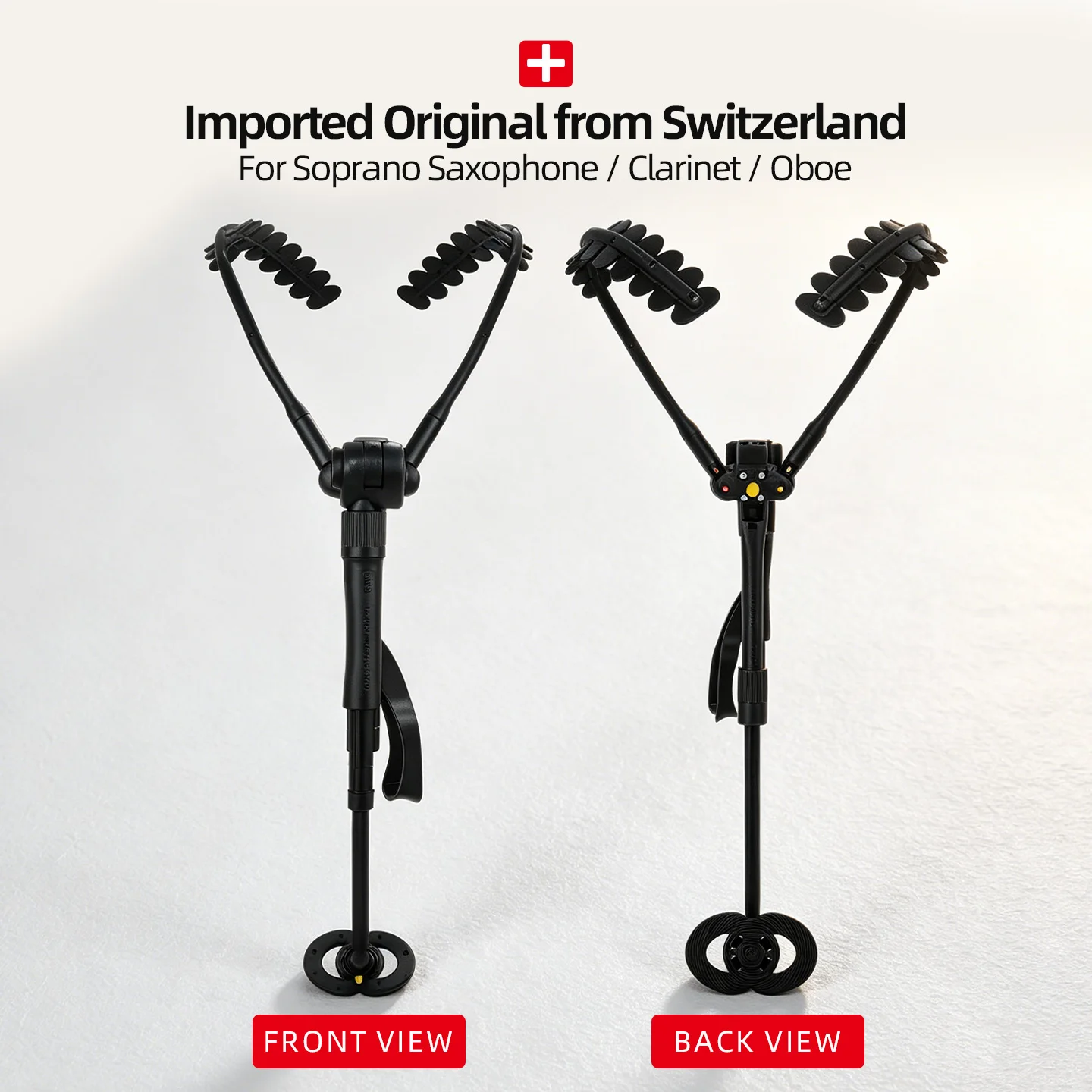 Swiss Imported Original Tenor Saxophone Double Shoulder Strap Clarinet Oboe Hanging Strap Instrument Accessories