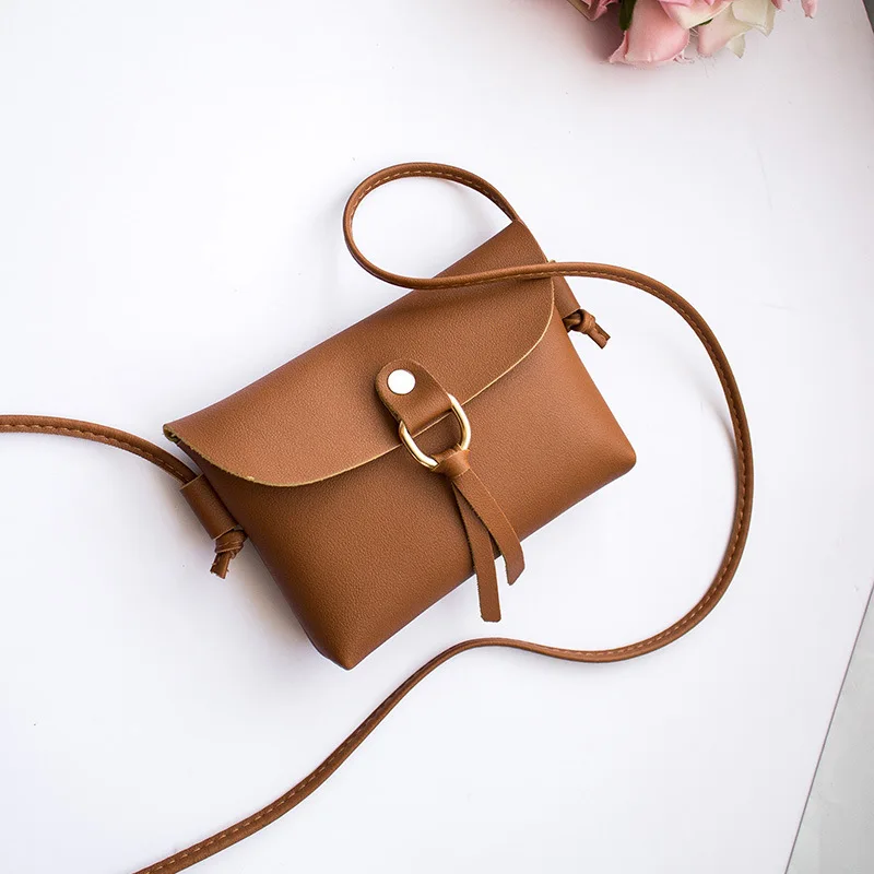 Female Mini Flap Messenger Bags 2022 PU Leather Shoulder Bag Casual Shoulder Strap Handbag Lady Simple All Match Crossbody Bag