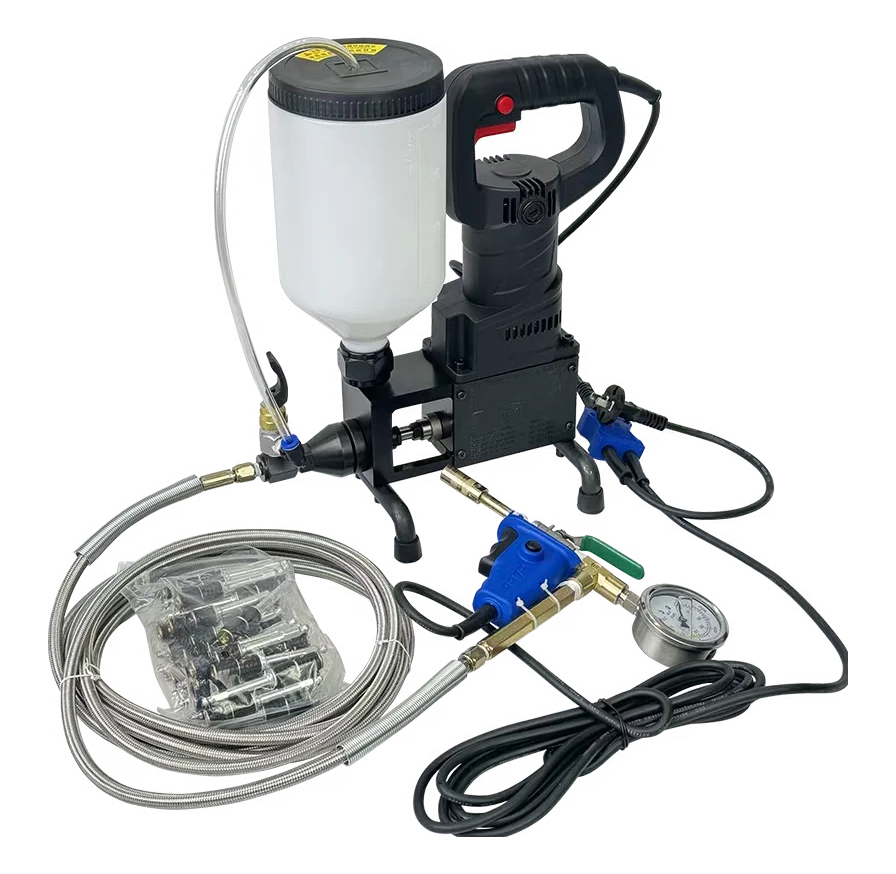 Epoxy Injection Pump Epoxy Grouting Machine High Pressure Waterproof Grouting Machine  Polyurethane Foam Waterproof Crack Repair