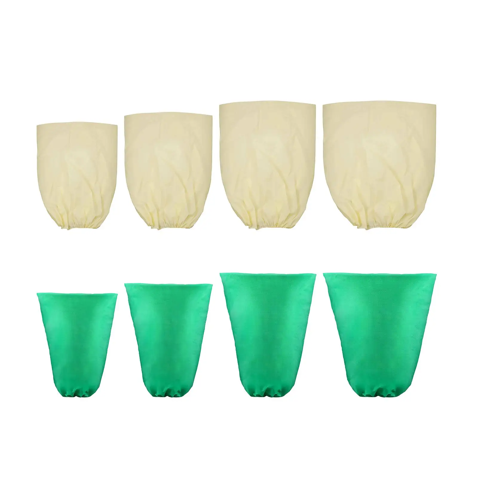 Plant Cover Non Woven Fabric Plant Blanket Antifreeze Bag Winter Frost Protection Bag for Flowers Yard Winter Planting Care