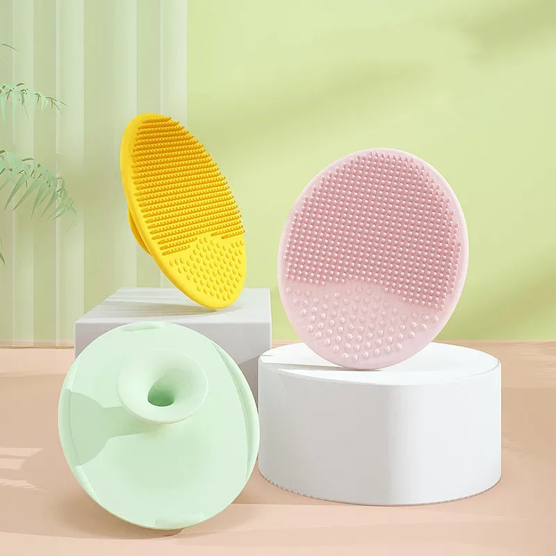 Siliconen Gezichtsreinigingsborstel Facial Diepe Porie Huidverzorging Scrub Cleanser Tool Nieuwe Mini Beauty Zachte Diepe Reiniging Peeling