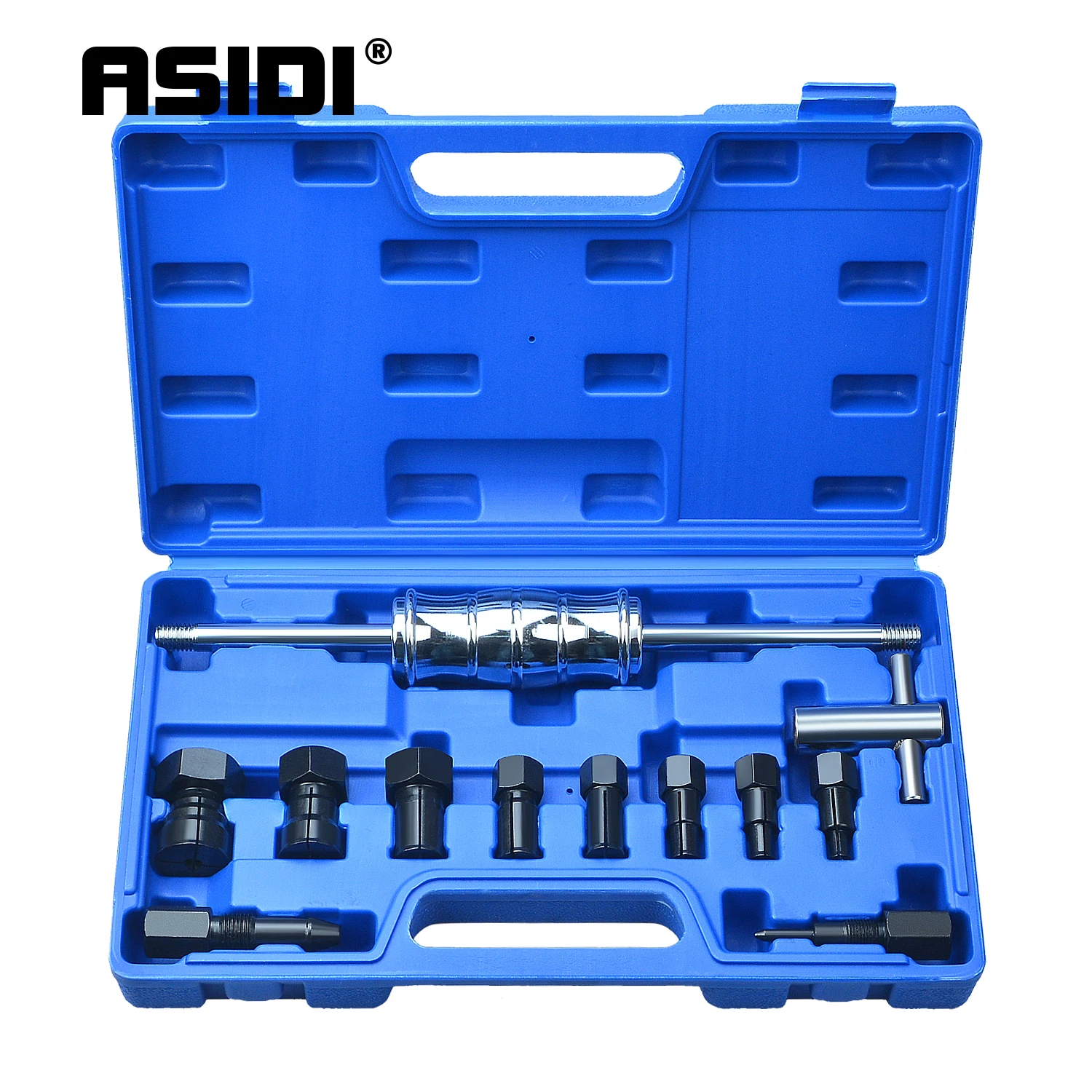 12PC Inner Bearings Remover Extractor Internal Bearing Removal Tool Bearings Puller Set Motorcycle Slide Hammer