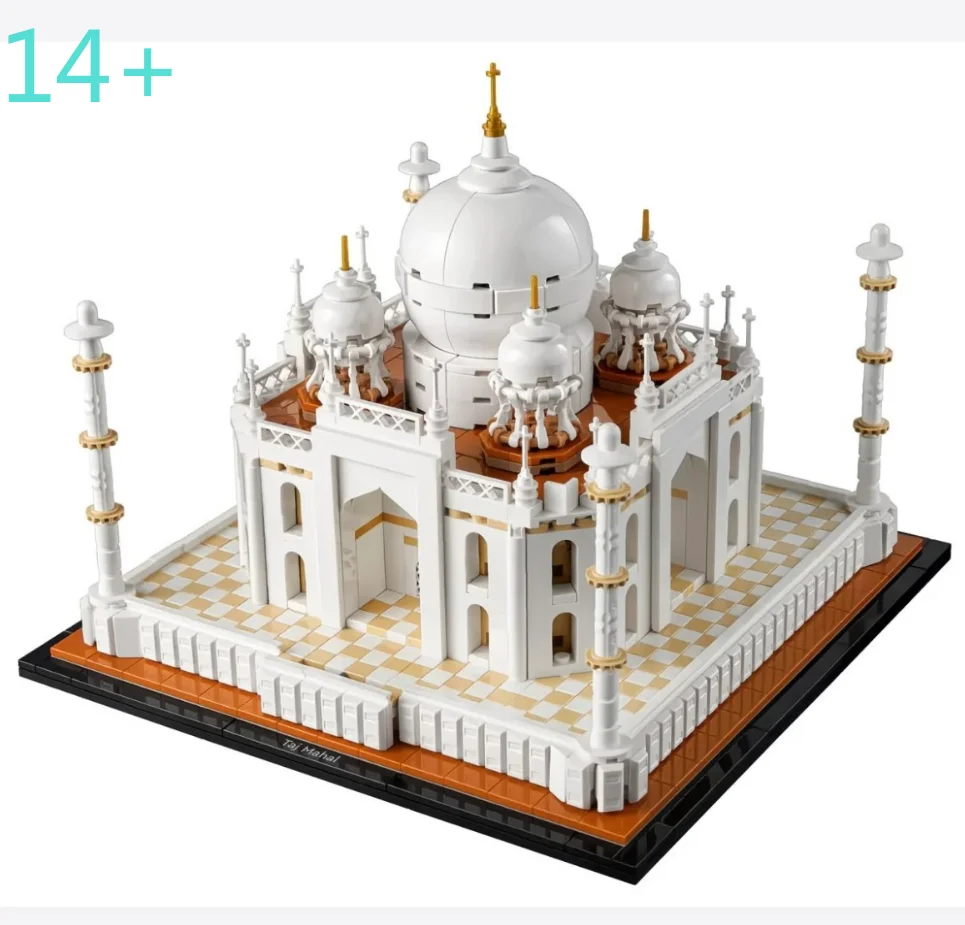 

Moc lnright shop 2022PCS Style Mahal Building Blocks Architecture Sets DIY Construction Bricks Premium Adult Collectible Toy