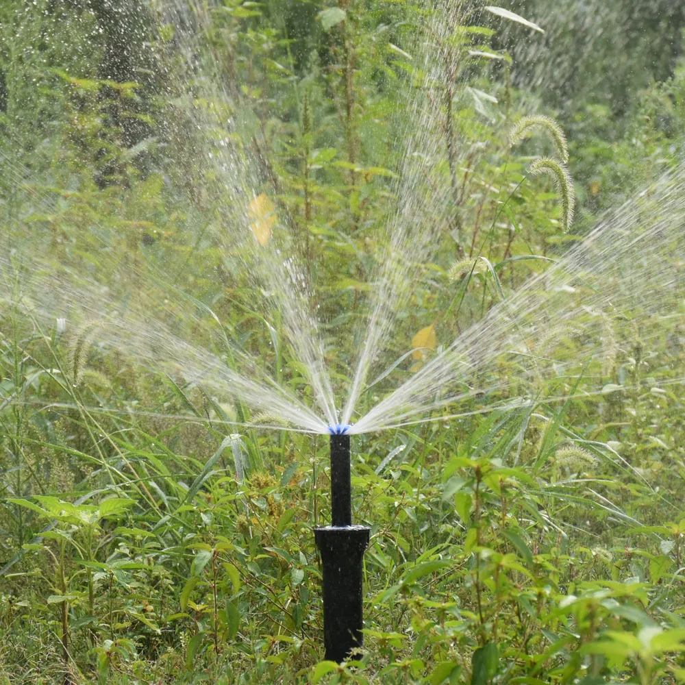 1/2 Inch Female Thread Popup Sprinklers 360 Degree Ray Sprinkler Landscaping Garden Water Irrigation Gear Drive Spray Nozzles