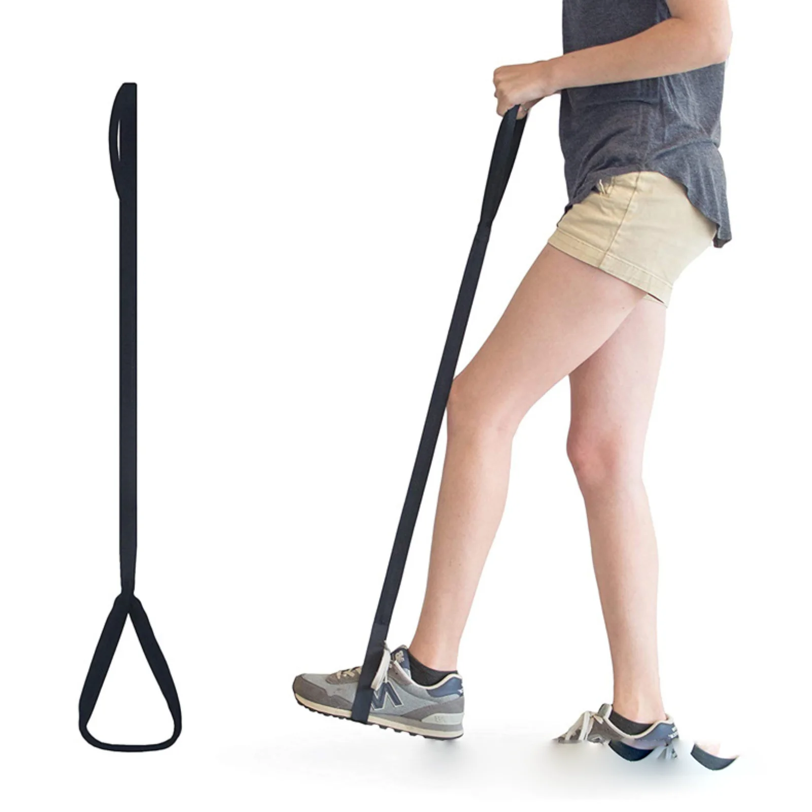 

Portable Leg Lifting Strap Disabled Elderly Leg Movement Stable Support Foot Loop Comfortable Mobility Aid Support