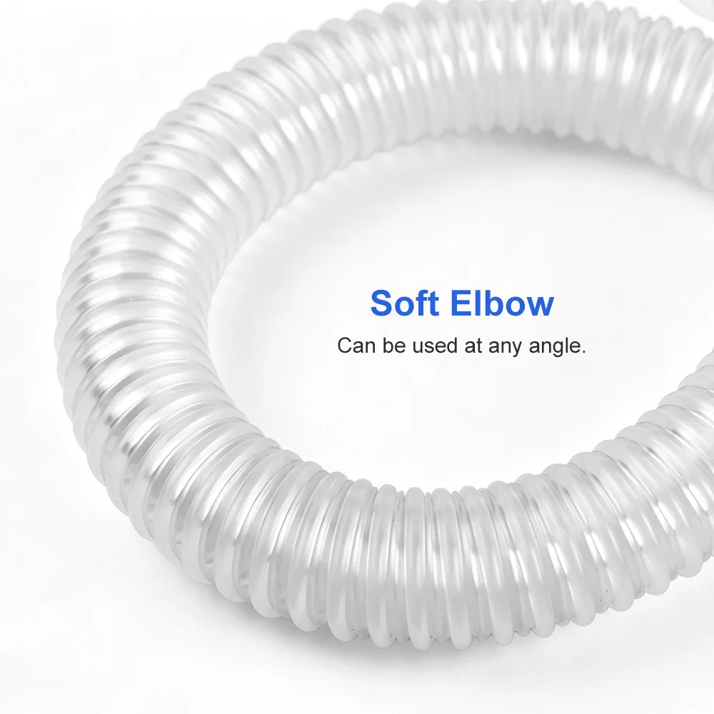 1/2pcs CPAP Elbow Short Tube for Airfit N20 / Airtouch N20 Ventilator CPAP Nasal Mask Tubing For Sleeping Aid Anti Snoring Mask view 5