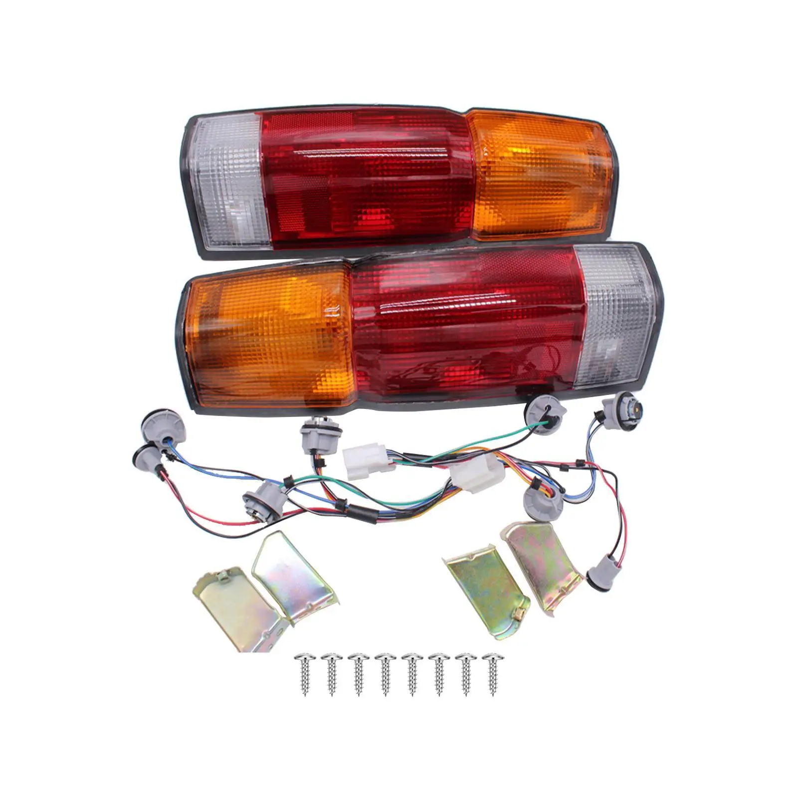 Tail Lights Set Repair Ni2801103 for Nissan D21 Hardbody Pickup 1986-94