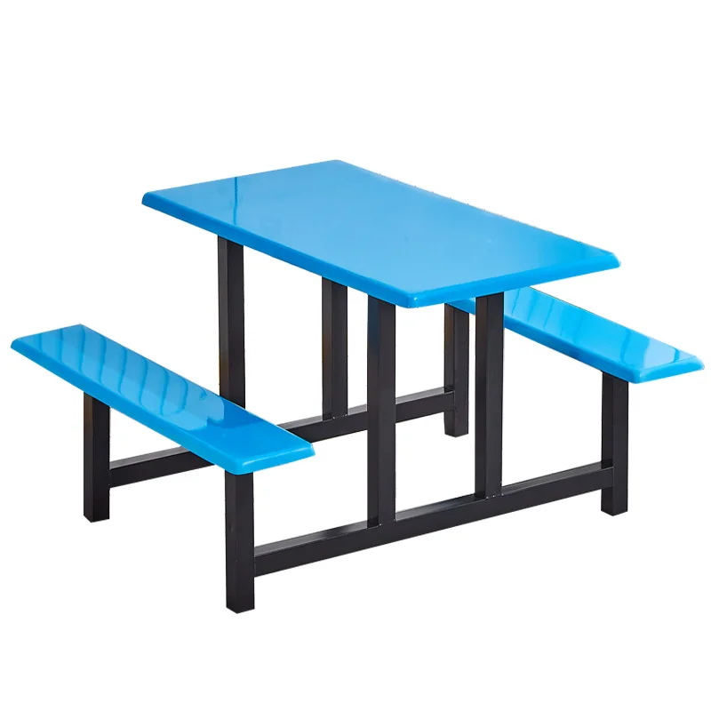 

Company staff canteen dining school student dining construction site factory canteen fast food table and chair combination