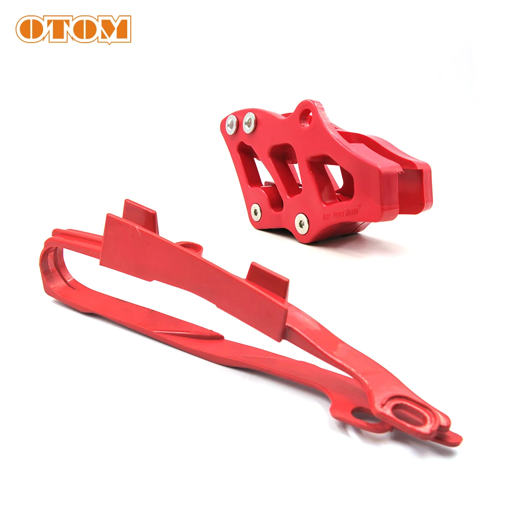 OTOM Motorcycle Chain Guide Chain Slider Plastic Guard Sprocket Protector For CR125R CRF250R CRF450R CRF450RX Pit Dirt Bike Part