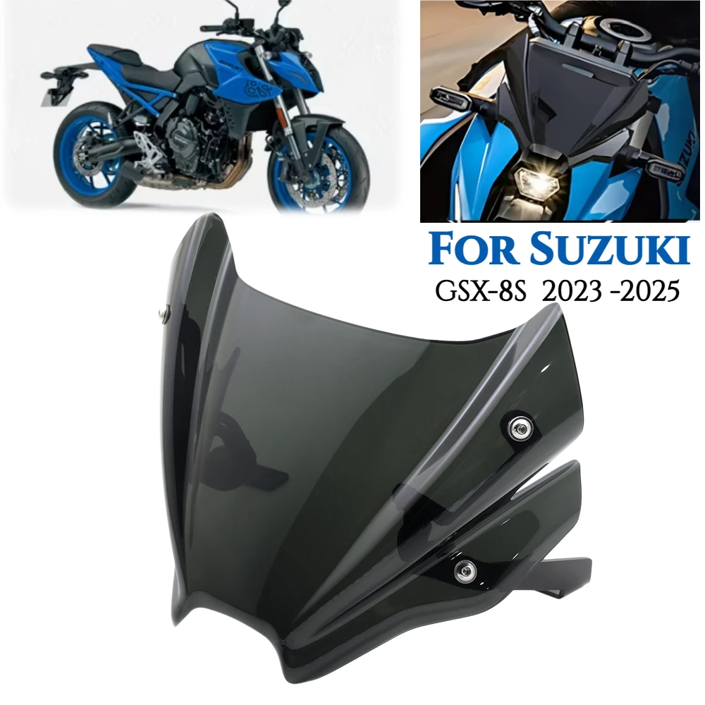 

For Suzuki GSX-8S GSX8S 2023 2024 2025 Windshield Visor Deflector Sports Touring WindScreen Motorcycle Accessories GSX-8S GSX 8S