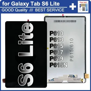 100% Layar Baru untuk Samsung Galaxy Tab S6 Lite 10.4 P610 P613 P615 P617 P619 LCD Display Digitizer Layar Sentuh Pengganti LCD 12 penjualan terbaik penggantian layar samsung s6 - №